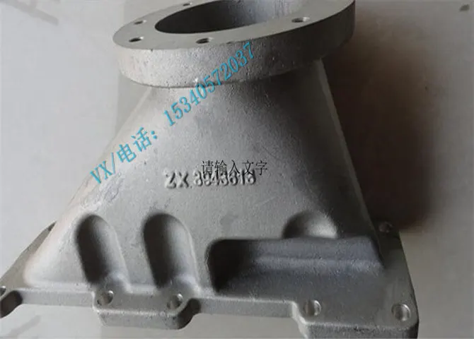 适用于康明斯海洋工程船KTA19-GH2进口进气管