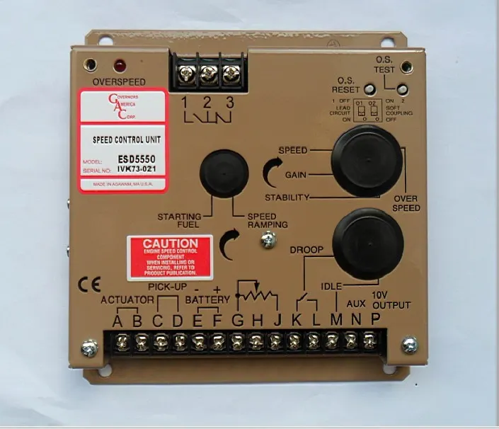 ESD5500E 电子调速器