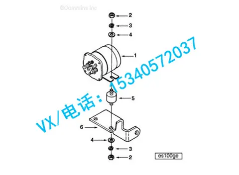 适用于康明斯发动机连接支架3634008-20